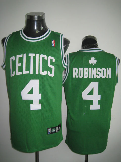 Boston Celtics Robinson Green White Jersey